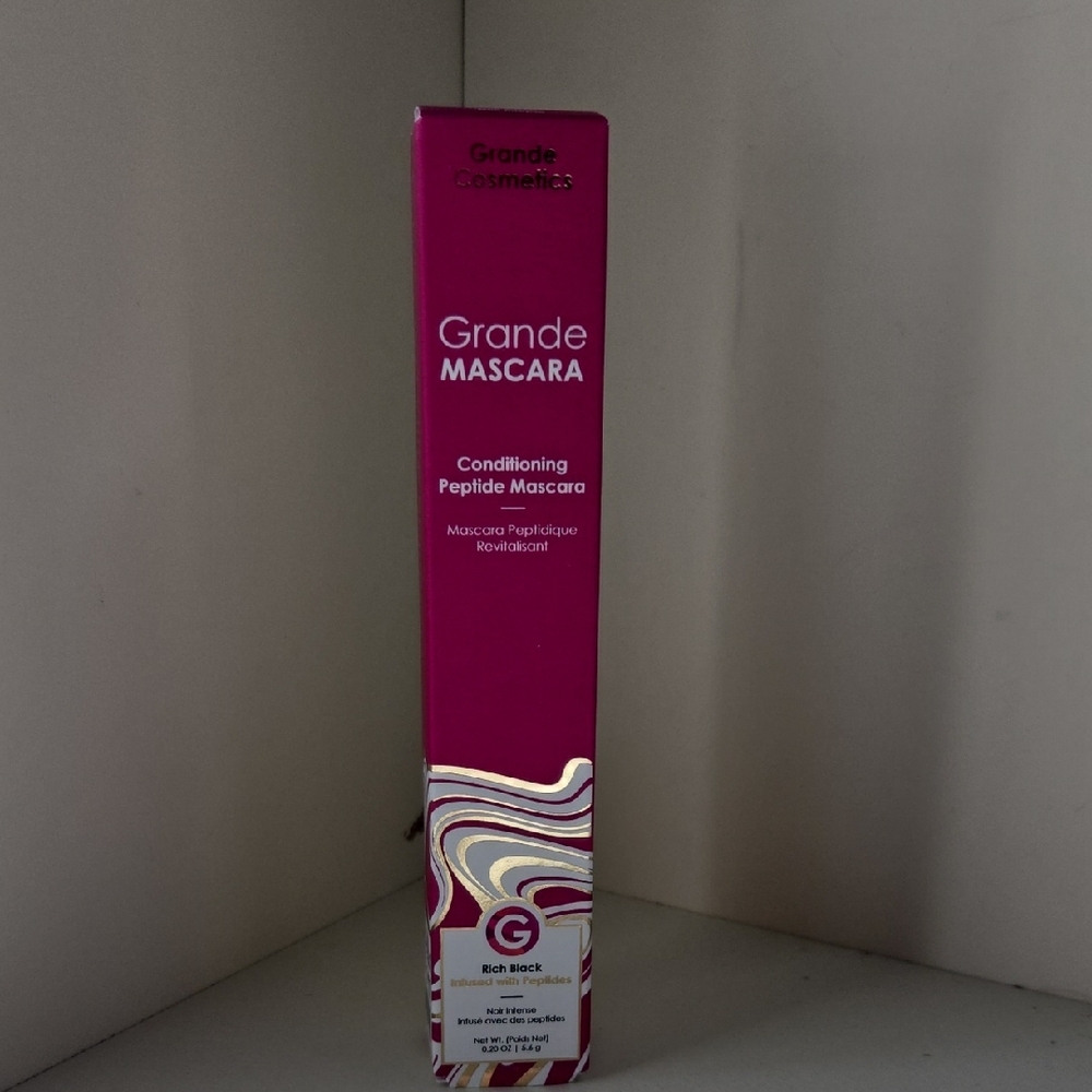Grande Conditioning Peptide Mascara - Rich Black .20 Oz/ 5.6 g